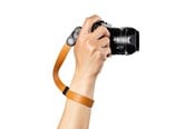 Kamerahihnat - Peak Design Cuff Leather Camera Strap Wrist - Amber - LRS-WR-AM-1