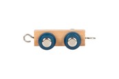 Puulelut - Small Foot - Wooden Letter Train Polar - Trailer - 12598