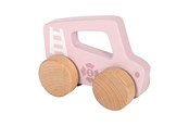 Leluautot - Small Foot - Wooden Push Car Pink - 12709