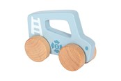 Leluautot - Small Foot - Wooden Push Car Blue - 12710