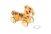 Vauva- ja taaperolelut - Small Foot - Wooden Pull-along Tiger Safari FSC - 12733