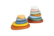 Hahmot - Small Foot - Wooden Montessori River Rocks Balance Game FSC - 12759