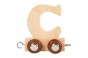 Vauva- ja taaperolelut - Small Foot - Wooden Letter Train - C - 12 pieces - 7462-display12