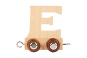 Vauva- ja taaperolelut - Small Foot - Wooden Letter Train - E - 12 pieces - 7464-display12