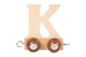 Vauva- ja taaperolelut - Small Foot - Wooden Letter Train - K - 12 pieces - 7470-display12