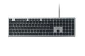 Näppäimistöt - Kensington KB515 EQ USB-C/USB-A Langallinen Näppäimistö - Näppäimistö - Pohjoismainen - Harmaa - K75410PN