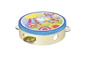 Puulelut - Goki Wooden Tambourine with Bells Sunshine - 61841