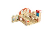 Puulelut - Bigjigs Wooden Grand Central Station Playset - BJT613