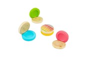Puulelut - Bigjigs Wooden Castagnette Color - 37078