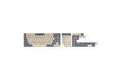 Näppäimistöt - Keychron PBT Full Keycap Set Carbon Vibe - Näppäimistöhatut - Pohjoismainen - Beige - T76