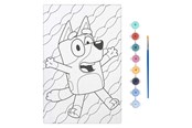 Askartelu- ja taidetarvikkeet - Creative Craft Group Bluey Paint by Number Canvas - 29.7 x 19.5 cm - 161004