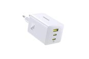 Puhelin - Adapterit & Laturit - Baseus EnerFill FE11 2 x USB-C / USB-A 100W Wall Charger White - P10182102213-00