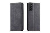 Puhelin - Kannet ja kotelot - Hurtel Magnet Fancy Case for Samsung Galaxy S23+ Flip Cover Wallet Stand Black - 5907769351761