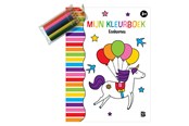 Lasten kirjat - My Coloring Book with 6 Unicorn Colored Pencils - 9789403228853