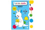 Lasten kirjat - Coloring Book with Paint Palette and Brush Animals - 9789403229799