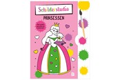 Lasten kirjat - Coloring Book with Paint Palette and Brush Princesses - 9789403229805