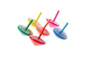 Lelut - Duckiez Wooden Spinning Top Colored - 8801