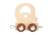 Puulelut - Small Foot - Wooden Letter Train - Q - 12 pieces - 7476-display12