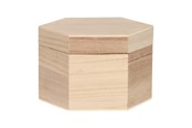 Luovat leikit - Playwood Decorate your own Box Hexagon - SL 071-a