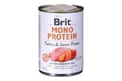 Koirat - Brit Mono Protein Turkey & Sweet Potato 400g - 8595602555390