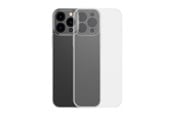 Puhelin - Kannet ja kotelot - Baseus Frosted Glass Case Cover for iPhone 13 Pro Max Hard Cover with Gel Frame Transparent (ARWS000802) - ARWS000802
