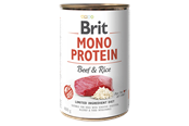 Koirat - Brit Mono Protein Beef & Rice 400g - 8595602555345