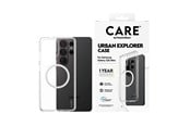 Puhelin - Kannet ja kotelot - CARE by PanzerGlass Urban Explorer Case Transparent w. White Qi Samsung Galaxy S26 Ultra - CR33544