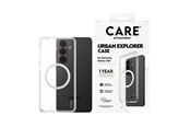 Puhelin - Kannet ja kotelot - CARE by PanzerGlass Urban Explorer Case Transparent w. White Qi Samsung Galaxy S26+ - CR70254