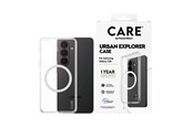 Puhelin - Kannet ja kotelot - CARE by PanzerGlass Urban Explorer Case Transparent w. White Qi Samsung Galaxy S26 - CR14939