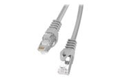 Verkkokaapelit - Lanberg patch cable - 3 m - grey RAL 7035 - Harmaa - 3m - PCF6-10CC-0300-S