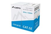 Verkkokaapelit - Lanberg bulk cable - 305 m - grey RAL 7035 - Harmaa - 305m - LCF5-10CC-0305-S