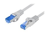 Verkkokaapelit - Lanberg patch cable - 1 m - grey RAL 7035 - Sininen - 1m - PCF6A-10CC-0100-S