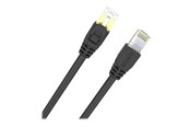 Verkkokaapelit - Unitek patch cable - 3 m - black - Musta - 3m - C1811EBK