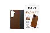 Puhelin - Kannet ja kotelot - CARE by PanzerGlass Solo Case Brown w. Qi Samsung Galaxy S26 - CR26186