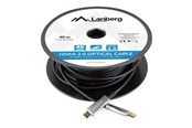 Näyttökaapeli - Lanberg HDMI cable with Ethernet - 40 m - CA-HDMI-20FB-0400-BK
