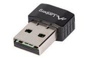 Verkkokortit (verkkosovittimet, tulostuspalvelimet jne.) - Lanberg NC-AX300-WI - network adapter - USB 2.0 - NC-AX300-WI