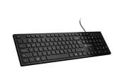 Näppäimistöt - Natec HERRING - keyboard - slim design low profile full size - QWERTY - US - black Input Device - Näppäimistö - Englanti (US) - Musta - NKL-2341