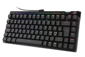 Näppäimistöt - ASUS ROG Falchion Ace 75 HE - Pelinäppäimistö - ilman numpadia - Pohjoismainen - Musta - 90MP047H-BKNA20