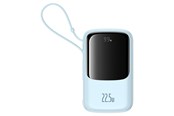 Powerbank - Baseus Qpow Pro+ 22.5W 10000mAh USB-C Power Bank - Blue Powerbank - Sininen - 10000 mAh - P10067101313-00