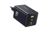 Puhelin - Adapterit & Laturit - Baseus EnerFill FE11 100W Wall Charger 2 x USB-C + USB-A - Black - P10182102123-00