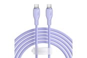 USB kaapelit - Baseus Pudding 100W USB-C - USB-C Cable 2m - Purple - P10355702511-B4