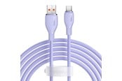 USB kaapelit - Baseus Pudding 100W USB-A - USB-C Cable 2m - Purple - P10355703511-B4