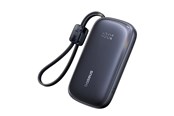 Powerbank - Baseus EnerFill FC21 QPow3 Ultra 10000mAh 22.5W Power Bank with Digital Display and Detachable Cable - Black Powerbank - musta - 10000 mAh - E0027L00