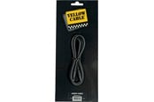 Audiokaapelit - Yellow Cable K17-1 - 3,5mm. TRS Mini-Jack -kaapeli 1m. - ECO K17-1