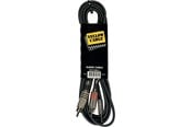 Audiokaapelit - Yellow Cable K06M-3 - 2 x RCA - 3,5mm. TRS Mini-Jack -kaapeli 3. - ECO K06M-3