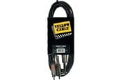 Audiokaapelit - Yellow Cable K02-3 - 2 x RCA - 1/4" Jack Mono -kaapeli 3m. - ECO K02-3