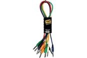 Audiokaapelit - Yellow Cable P060-6 - 6 x  1/4" Jack/Jack patch-kaapeli 60cm. - ECO P060-6