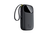 Powerbank - Baseus EnerFill FC31 10000mAh 45W Power Bank with USB-C and Lightning Cables - Black Powerbank - musta - 10000 mAh - E0028C00