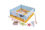 Lelut - Bigjigs Wooden Magnetic Fishing Game - BJ787
