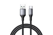USB kaapelit - Joyroom S-A28 Flash Series 3A USB-A - USB-C cable 2m - black - S-A28_ACB2